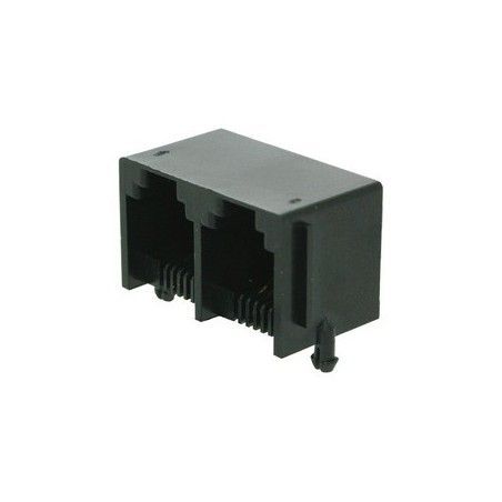 ▷ Base Telefónica Doble Con I. 6P/6C. - Pack 60 uds