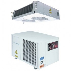Equipo frigorífico semicompacto INTARCON alta temperatura centrífugo evaporador doble flujo ASH-CDY-33053 (R134a 3.9kg)