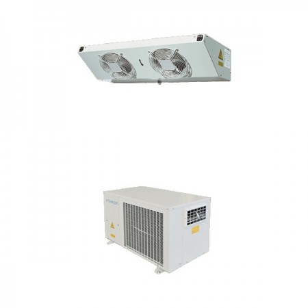 Equipo frigorífico semicompacto INTARCON baja temperatura centrífugo evaporador bajo perfil BSH-CG-2055 trifásico (R449A 1.88kg)