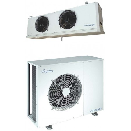 Equipo frigorífico semicompacto INTARCON silencioso media temperatura evaporador cúbico MSF-QG-10038 (R449A 2.78kg)