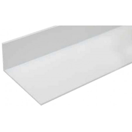 METRO LINEAL PERFIL DE REMATE ANGULAR BLANCO EX115 "L" 100X50X2