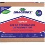 KIT DE MORTERO PARA REPARACION DE PAVIMENTOS INDUSTRIALES FRIGORÍFICOS Y SANITARIOS DRACFORT REPKIT