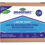 KIT DE MORTERO LIQUIDO PARA REPARACION DE PAVIMENTOS INDUSTRIALES FRIGORÍFICOS Y SANITARIOS DRACFORT LIQUID COAT
