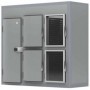 Armario modular COLDKIT MULTIMATRIX para temperatura negativa. espesor 85mm medidas exteriores 970x3370x2200mm 4 puertas
