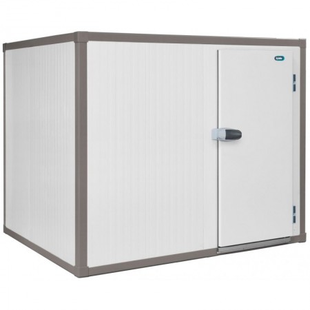 Cámara frigorífica modular KIDE UNIVERSAL panel de 80 sin suelo medidas exteriores 960x2960x2080mm puerta pivotante 800x1900mm