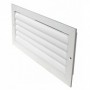 Reja de aleta curva para techo MADEL AMT-AC 700x200mm (O) fijacion tornillo oculto lacada blanco