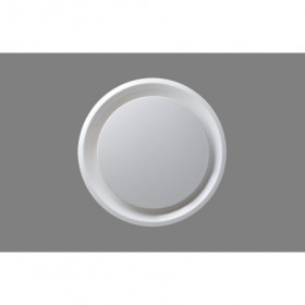 Difusor de disco central MADEL DSO Ø250 lacado blanco fijación tornillo oculto (O)