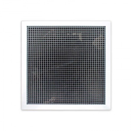 Reja reticula para sustituir una placa de falso techo MADEL RMT-MOD 620x620mm lacada blanco