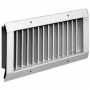 Reja de acero galvanizado para conducto circular de simple deflexión MADEL BMC 300x225mm lacada gris