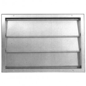 Compuerta de sobrepresión vertical de aluminio MADEL SVS 800x200