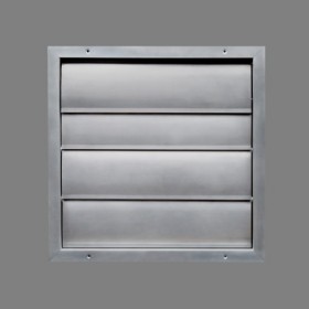 Compuerta de sobrepresión vertical de aluminio MADEL SVS 600x400
