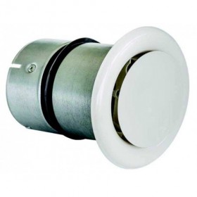 Boca de ventilación con cartucho cortafuego y final de carrera MADEL FWC-120/CIF Ø125