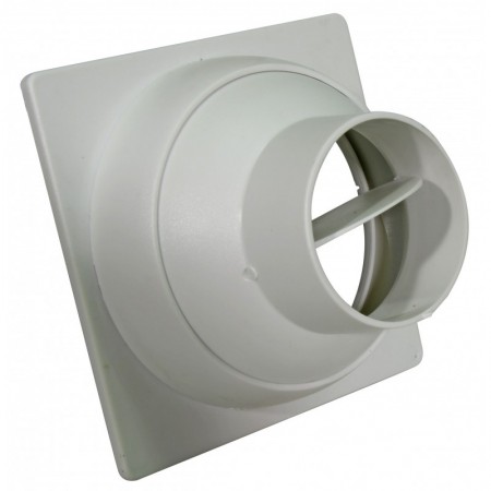 Boca inductora esferica de cuello regulable ESCOCLIMA BI-ER gris