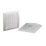 Rejilla con red anti-insectos y persiana regulable lacada en blanco ESCOCLIMA QM-100