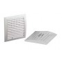 Rejilla con red anti-insectos y persiana regulable lacada en blanco ESCOCLIMA QM-125