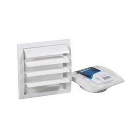 Rejilla de sobrepresión con embocadura circular ESCOCLIMA QS-125