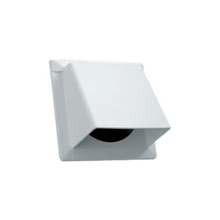Boca de salida con compuerta antirretorno y embocadura a tubo de 100mm.ESCOCLIMA CP1515B