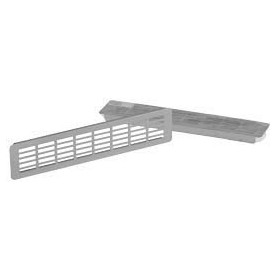 Rejilla fija ventilación para chimenea de acero galvanizado ESCOCLIMA 405x70mm