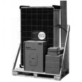 Set fotovoltaico con microinversor MUNDOCLIMA SOLAR 1 módulo 500Wp