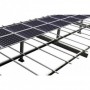Pérgola parking ESCOSOL módular 2 plazas con anclaje a correas 5000x5600mm