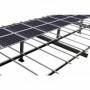 Pérgola parking ESCOSOL módular 2 plazas con anclaje a correas 5000x5600mm