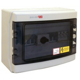 Caja protecciones fotovoltaica MUNDOCLIMA SOLAR DC 2 string 2 fusibles 15A