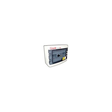 Caja protecciones fotovoltaica MUNDOCLIMA SOLAR DC aislada con seccionador 3 string 1000VDC 2 fusibles 10A