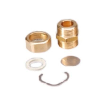 Set de conexión inox  a captadores SONNENKRAFT SKR500 DN25 a 1"