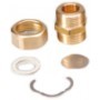 Set de conexión inox  a captadores SONNENKRAFT SKR500 DN25 a 1"