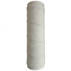 Cartucho filtrante agua 20µm polipropileno y carbón activo FA-CA para filtro 3 piezas 10" STANDARD
