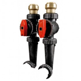 Adaptador vertical by-pass CLACK 1"