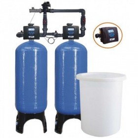 Descalcificador de agua SEIWATER DÚPLEX 400X2-50 DF CLACK TOTAL CARE