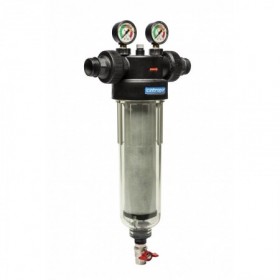 Filtro de agua autolimpiante con manómetros 1-1/4" 25µm CINTROPUR NW 340