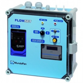 Cuadro control caudal constante monofásico/monofásico MUNDOFAN FLOWSET 0.37kW 4.3A con sonda