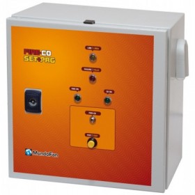 Cuadro control parking trifásico/trifásico MUNDOFAN FIRE/COSET 1.5kW 4.1A con programador