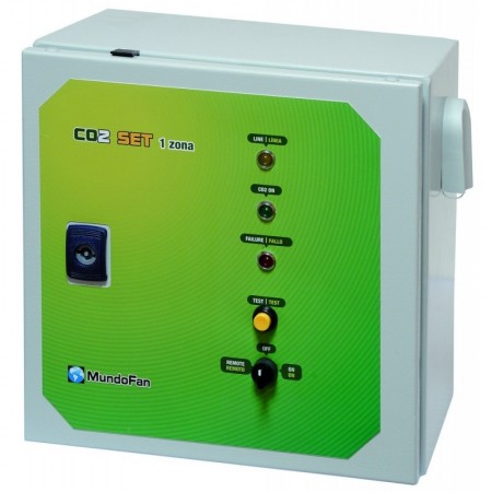 Cuadro control CO2 trifásico/trifásico MUNDOFAN CO2SET 15kW 30A sin sonda