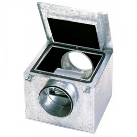 Caja ventilación intercalar conducto S&P CAB-125 Ø125mm