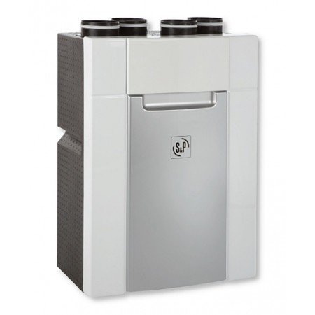 Recuperador calor vertical VMC S&P DOMEO 210 RD incluye control por cable
