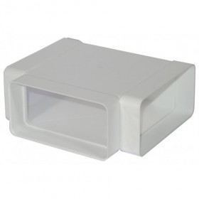 Te tres bocas rectangular horizontal S&P TUBREC TERH 100 PVC ignífugo autoextinguible