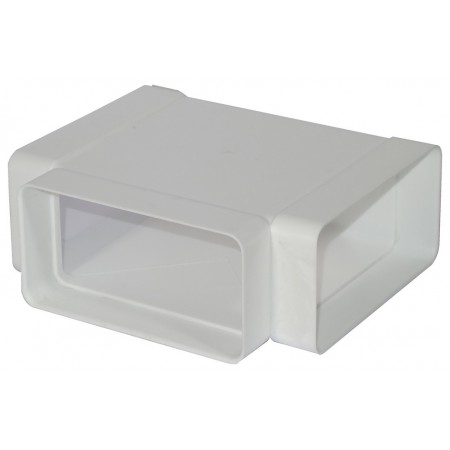 Te tres bocas rectangular horizontal S&P TUBREC TERH 100 PVC ignífugo autoextinguible