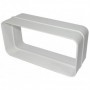 Manguito rectangular S&P TUBREC MR 120 PVC ignífugo autoextinguible