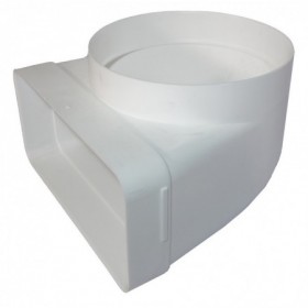Codo 90º mixto S&P TUBREC CMH 120 PVC ignífugo autoextinguible