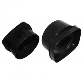 Adaptador colector S&P RMN50 M/F conducto circular para tubo oblongo FLEXIREC