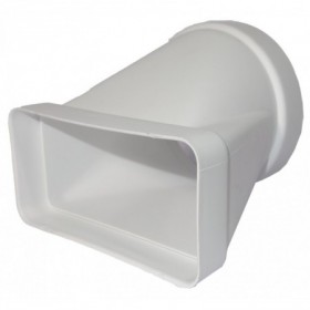 Manguito mixto S&P ACR50/75 diametro 75 para tubo oblongo FLEXIREC