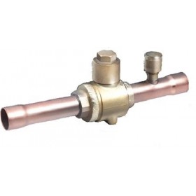 VALVULA DE BOLA SANHUA SBV(M)-JA21YHSY-2-SA SOLDAR 2-5/8'' + CON TOMA DE OBUS 1/4"