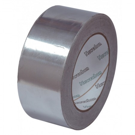 Rollo cinta adhesiva NEWCOBON aluminio 30µm 50mx75mm