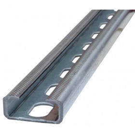 Metro perfil en C ESCOFIX PR2040 galvanizado longitud 2m 40x20x15mm