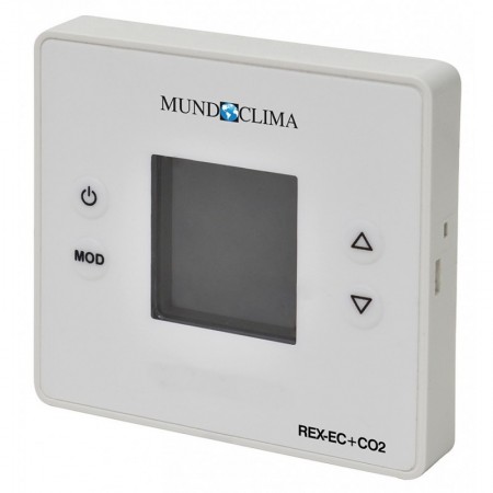 Control para recuperador calor MURECO-EVO REX-EC+CO2 incluye sonda ambiente
