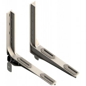 Juego soportes medianos metaloplástico anticorrosión SOPORTESC 500mm