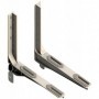 Juego soportes medianos metaloplástico anticorrosión SOPORTESC 500mm